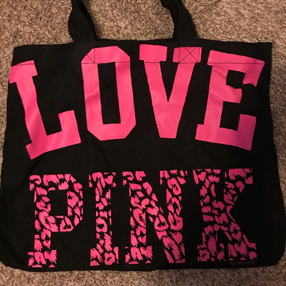 CS/Pink beach bag